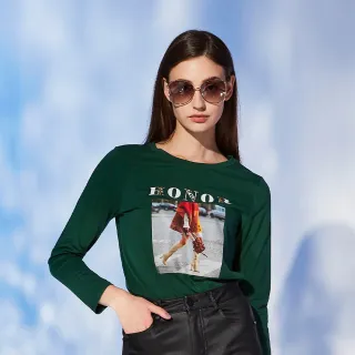 【HONOR】印花綁帶設計上衣｜山形屋官方旗艦館 歷史價格詳細信息