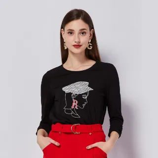 【HONOR】印花綁帶設計上衣｜山形屋官方旗艦館 歷史價格詳細信息