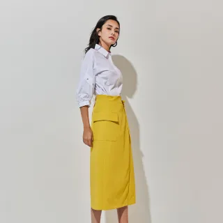 【HONOR】單邊挖肩層次縮口上衣｜山形屋官方旗艦館 歷史價格詳細信息