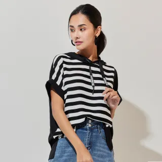 【HONOR】拼接條紋造型上衣｜山形屋官方旗艦館 歷史價格詳細信息