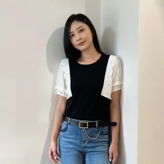 【HONOR】拼接條紋造型上衣｜山形屋官方旗艦館 歷史價格詳細信息