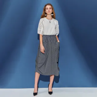 【HONOR 山形屋】口袋車線刷色牛仔短裙-藍 歷史價格詳細信息