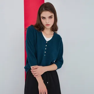 【HONOR 山形屋】V領開衫針織外套 歷史價格詳細信息