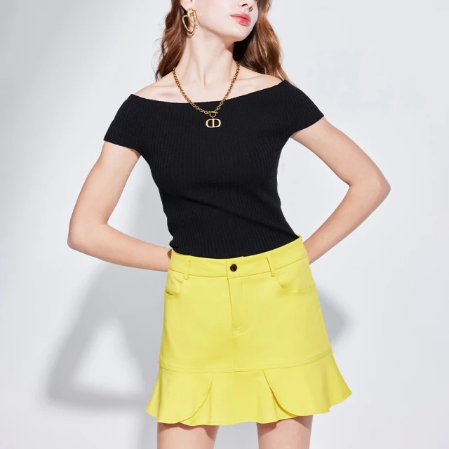 【HONOR 山形屋】口袋車線刷色牛仔短裙-藍 歷史價格詳細信息