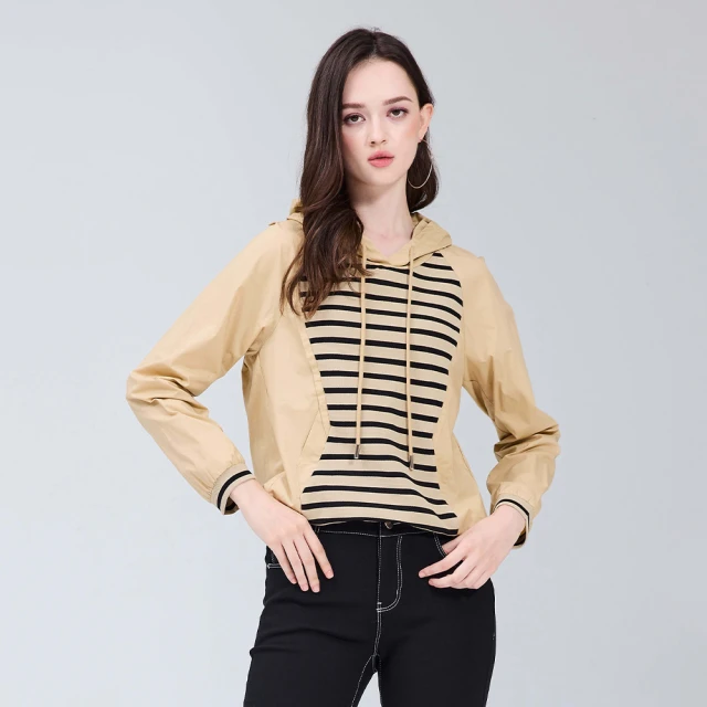 【HONOR】拼接條紋造型上衣｜山形屋官方旗艦館 歷史價格詳細信息