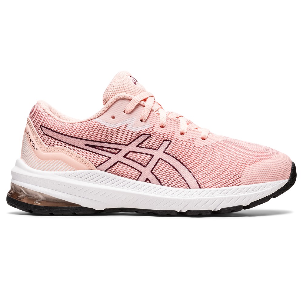 Asics 慢跑鞋 GT-1000 11 GS 黑 白 紅 亞瑟士 大童鞋 女鞋 【ACS】 1014A237008 歷史價格詳細信息