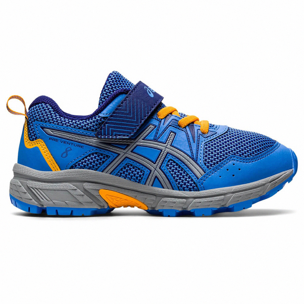 Asics Pre Venture 9 PS [1014A277-001] 中童 慢跑鞋 運動 緩震 透氣 防滑 黑黃 歷史價格詳細信息