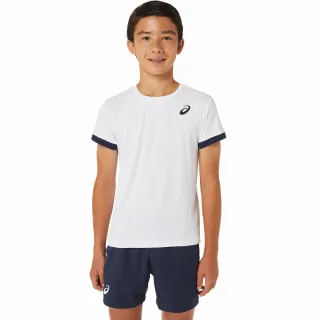 【asics 亞瑟士】童 短袖上衣 兒童 兒童 上衣(2034A872-001) 歷史價格詳細信息