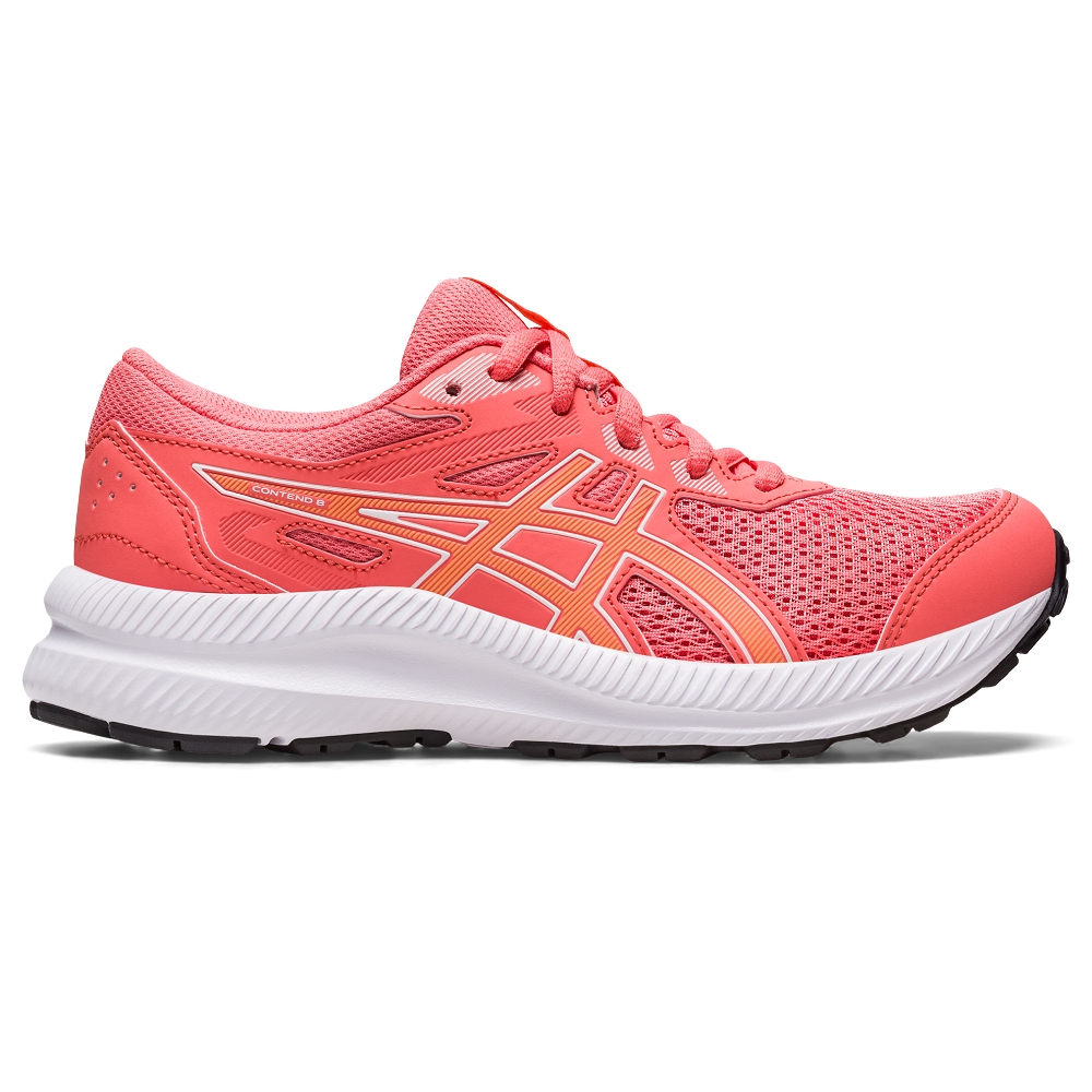 Asics 亞瑟士 童鞋 Contend 8 TS School Yard 小童 橘 白 黑 海底世界 尼莫配色 1014A313800 歷史價格詳細信息