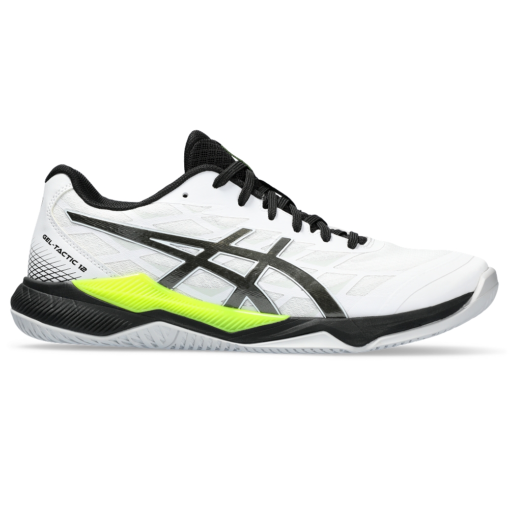 Asics 亞瑟士 排球鞋 GEL-Tactic 12 男鞋 白 黑 抗扭 吸震 室內運動 運動鞋 1071A090100 歷史價格詳細信息