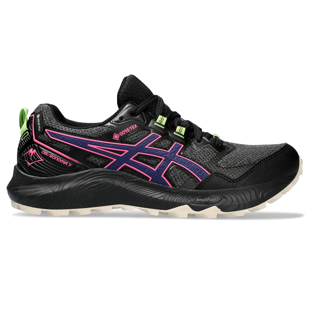 ASICS 慢跑鞋 GEL-SONOMA 7 黑綠橘 GTX 全防水 越野鞋 男 1011B593020 歷史價格詳細信息