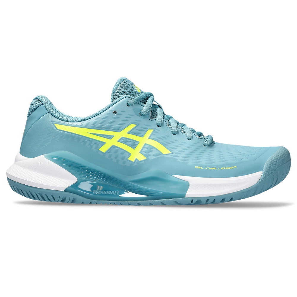 Asics 網球鞋 GEL-Challenger 14 海藻綠 螢光黃 亞瑟士 男鞋【ACS】 1041A405400 歷史價格詳細信息