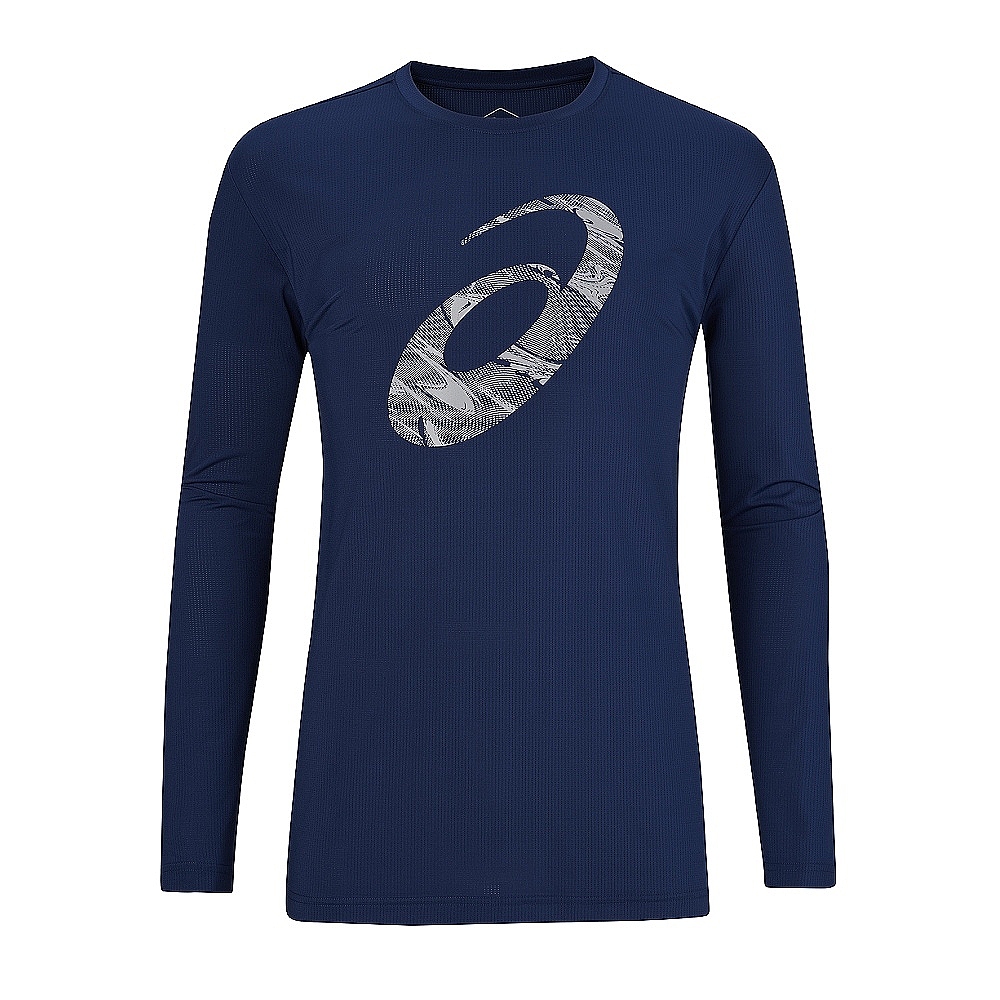 Asics 亞瑟士 長袖 上衣 男款 跑步 田徑 上衣 2011D036-001 2011D036-400 歷史價格詳細信息