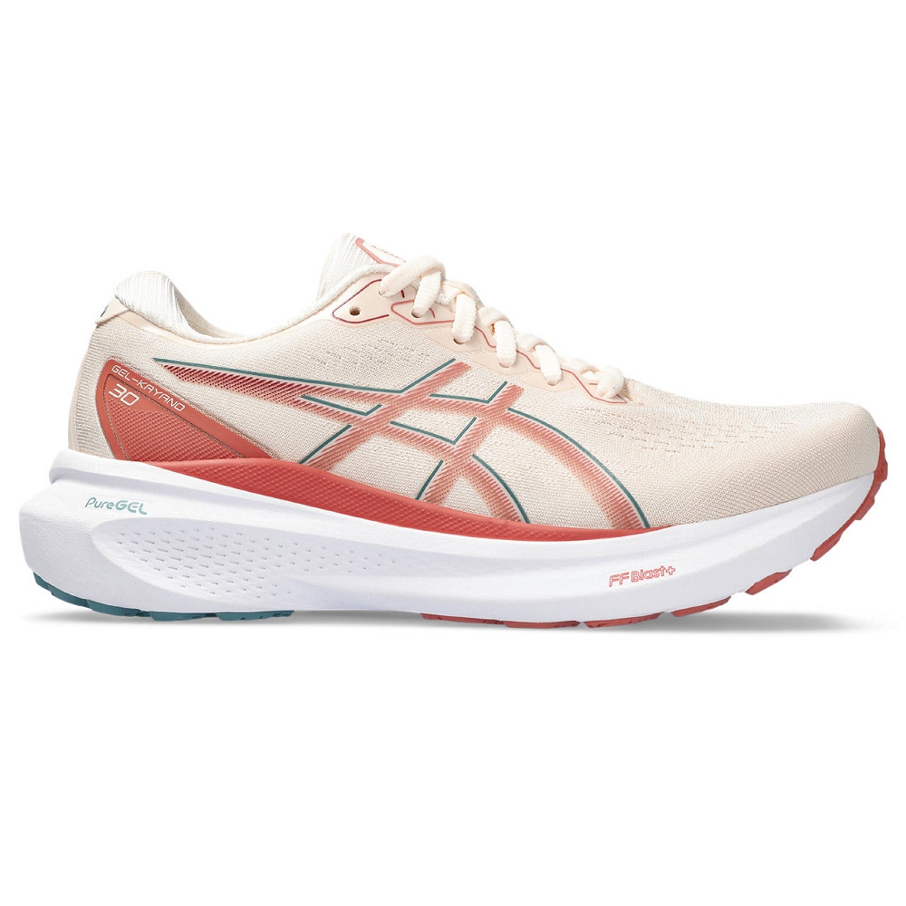Asics 亞瑟士 慢跑鞋 GEL-Kayano 30 D 寬楦 女鞋 黑 藍 支撐 4D引導穩定系統 路跑 1012B503003 歷史價格詳細信息