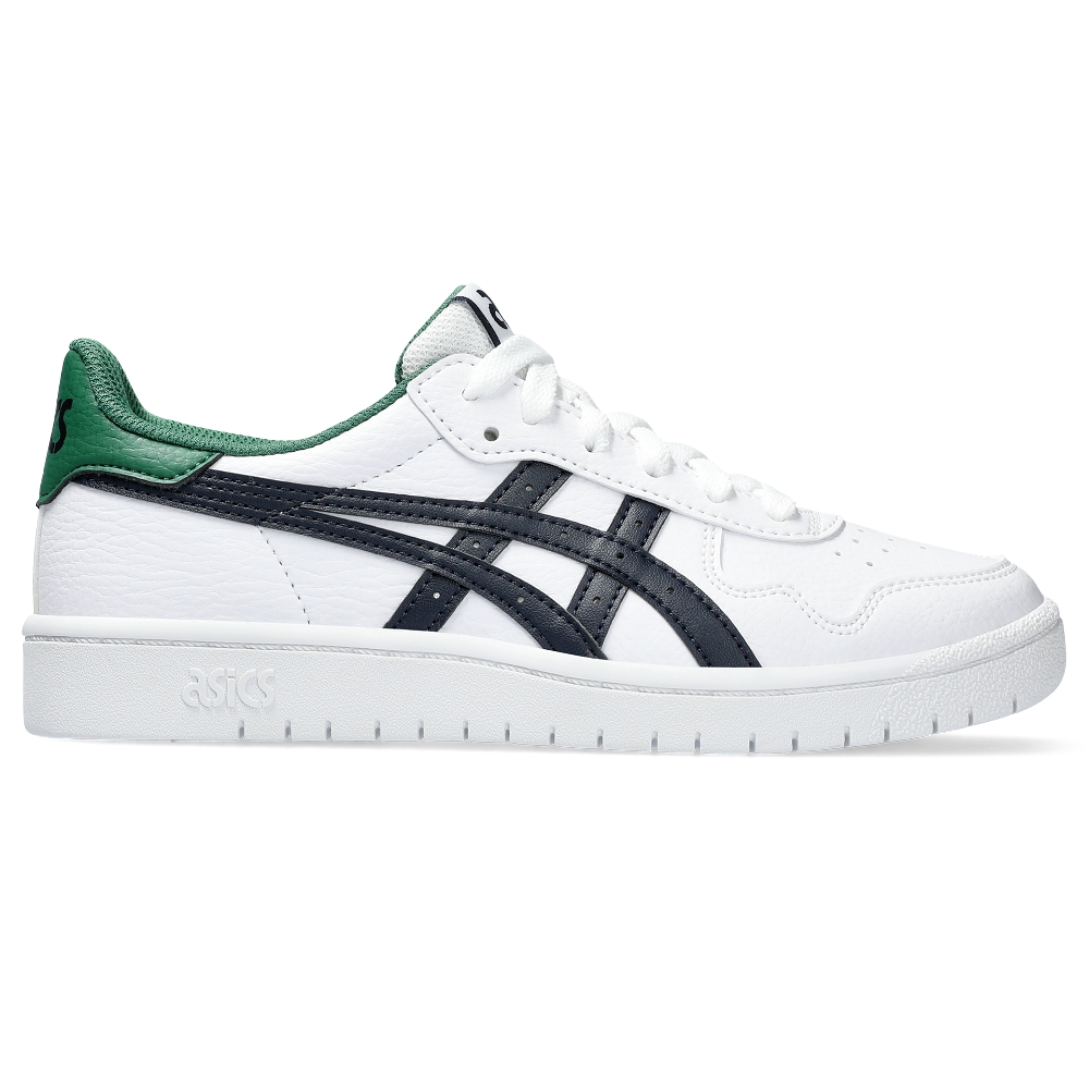 Asics 亞瑟士 休閒鞋 Japan S GS 大童 女鞋 白 黑 經典 復刻 皮革 1204A007124 歷史價格詳細信息