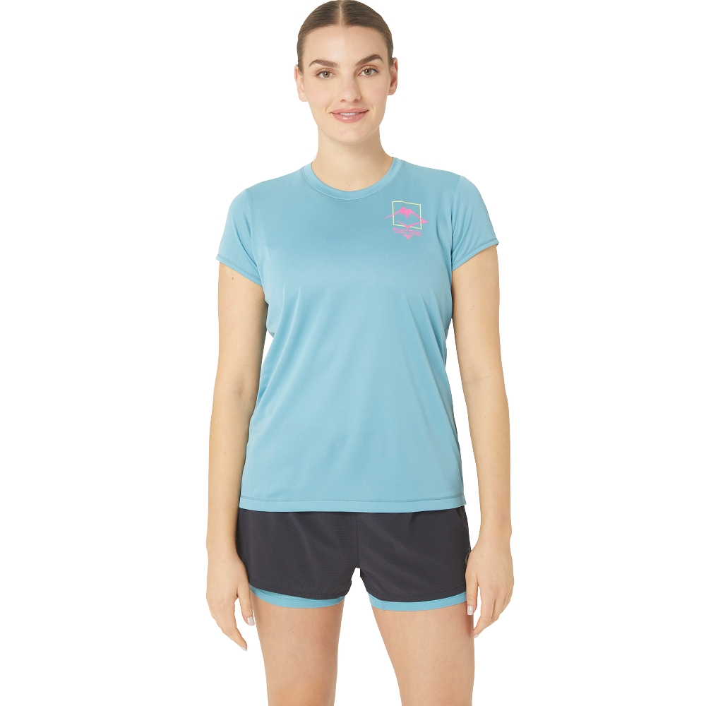 【asics 亞瑟士】女童 短袖上衣 兒童 網球(2044A039-701) 歷史價格詳細信息