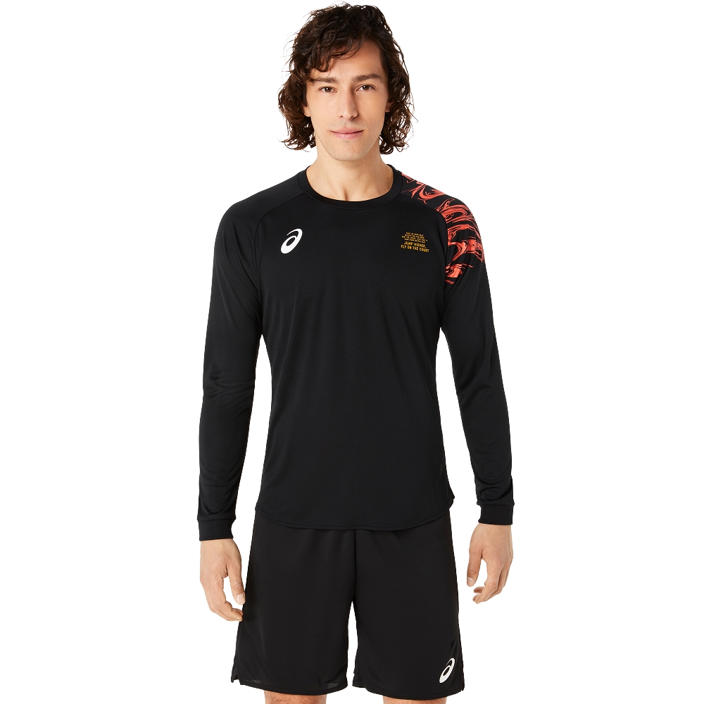 ASICS 亞瑟士 長袖上衣 男款  排球 上衣 2051A351-001 歷史價格詳細信息