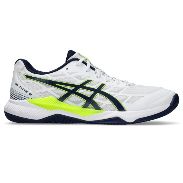 Asics 亞瑟士 排球鞋 GEL-Tactic 12 男鞋 白 黑 抗扭 吸震 室內運動 運動鞋 1071A090100 歷史價格詳細信息
