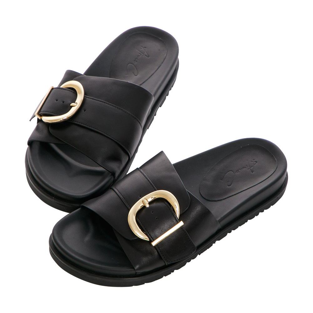 【Grace Gift】真皮流蘇休閒懶人鞋(黑) 歷史價格詳細信息