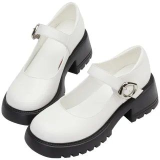 【Grace Gift】圓頭厚底低筒切爾西靴 歷史價格詳細信息