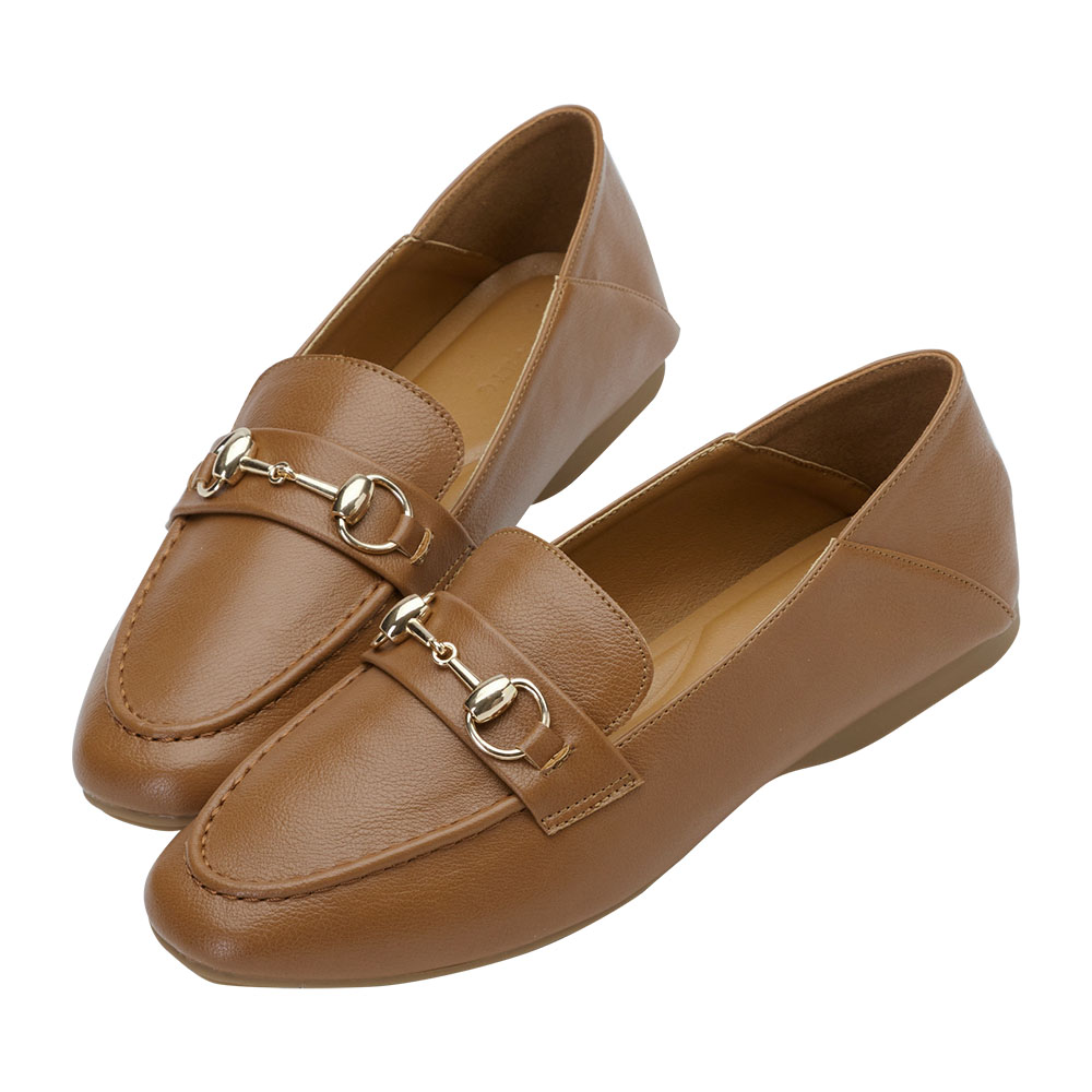 Grace gift-馬銜釦低跟樂福鞋 歷史價格詳細信息