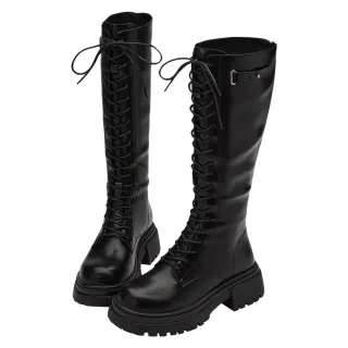 【Grace Gift】圓頭厚底低筒切爾西靴 歷史價格詳細信息