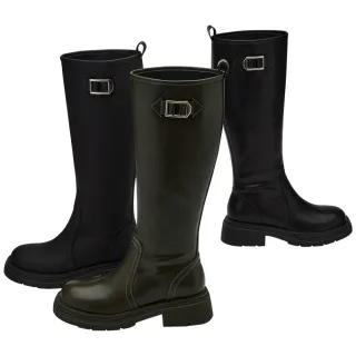 【Grace Gift】圓頭厚底低筒切爾西靴 歷史價格詳細信息