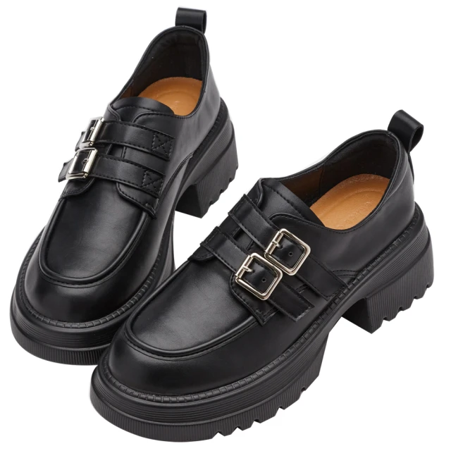 【Grace Gift】復古金釦套趾微厚底拖鞋(黑) 歷史價格詳細信息