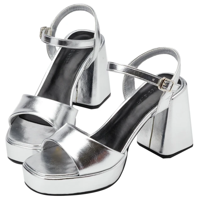 [Grace Gift] 不規則金屬釦低跟穆勒鞋 歷史價格詳細信息