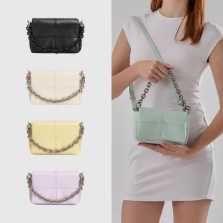 【ROBINMAY】絲光貝殼斜背包(磁扣封口/多色任選) 歷史價格詳細信息