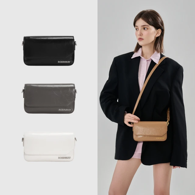 【ROBINMAY】邊城夢境肩背包(肩背斜背兩用/簡約淡雅/多色任選) 歷史價格詳細信息