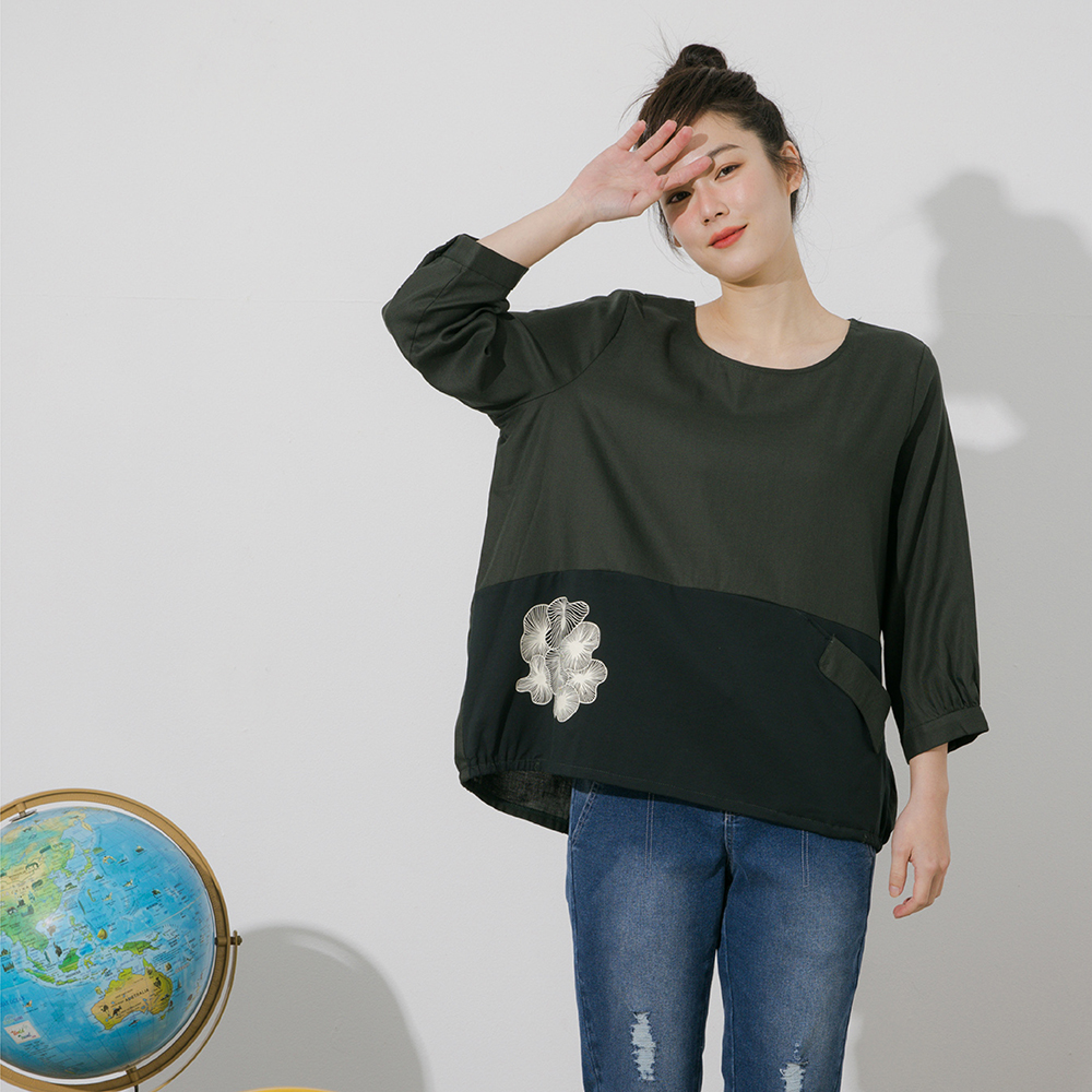 【MOSS CLUB】後開衩 格紋 氣球 女 長裙 格紋 藍色 日系 寬鬆 休閒 百搭 立裁版型 口袋 拼接 歷史價格詳細信息
