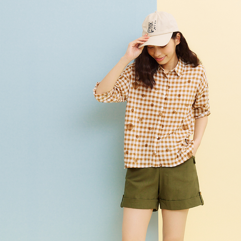 【Dailo】圓點大連袖棉紗-女長袖外套 圓點 藍 駝 灰(三色/魅力商品/版型適中) 歷史價格詳細信息