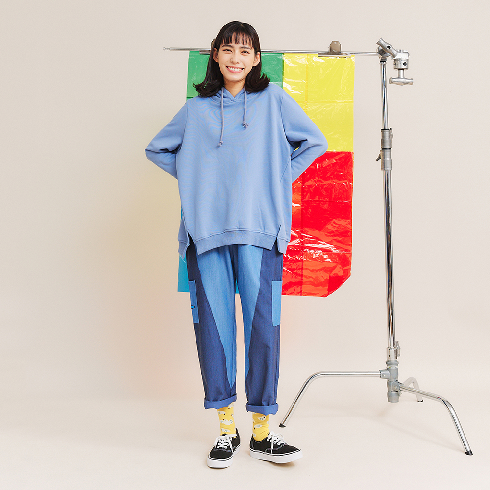 【Dailo】貓咪配色綁結扭轉造型-女短袖上衣 拼接 藍 白 紫(三色/版型合身) 歷史價格詳細信息