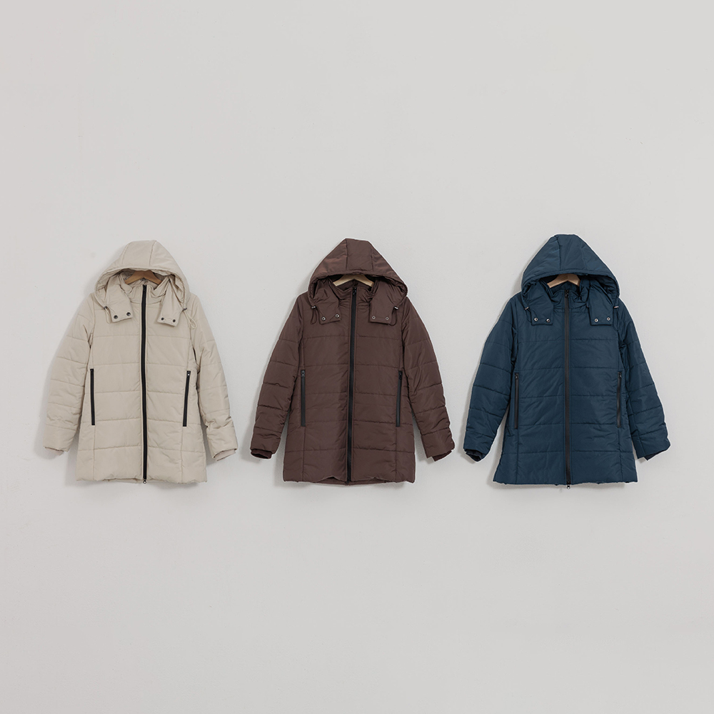 【CUMAR】中性之美簡約方頭金屬裝飾粗跟短靴 - 咖啡色 歷史價格詳細信息