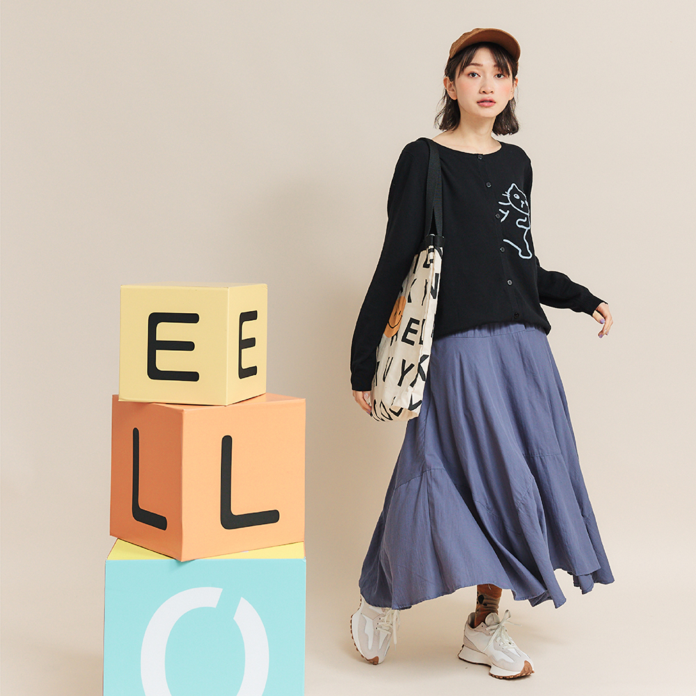 飄逸魅力鬆緊綁帶雪紡雙口袋七分寬管褲(藍.卡其XL-4L)-S80熊衣褲語 歷史價格詳細信息