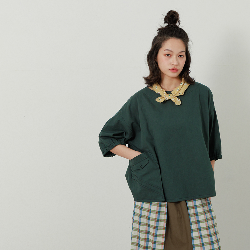 【MOSS CLUB】粗線跳色配線配布拼接-女長裙 拼接 藍 黑(二色/魅力商品/版型適中) 歷史價格詳細信息