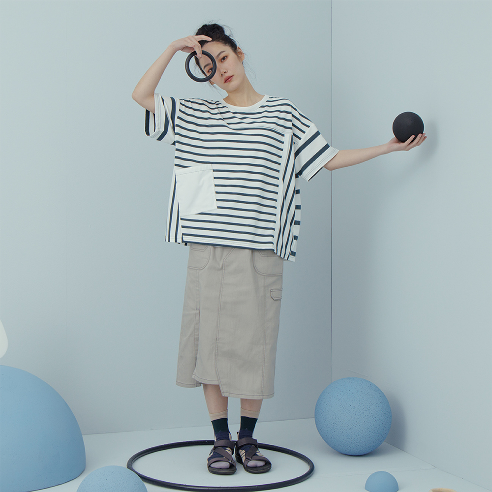 【MOSS CLUB】休閒打褶棉質直筒長寬褲(綠 杏 咖) 歷史價格詳細信息