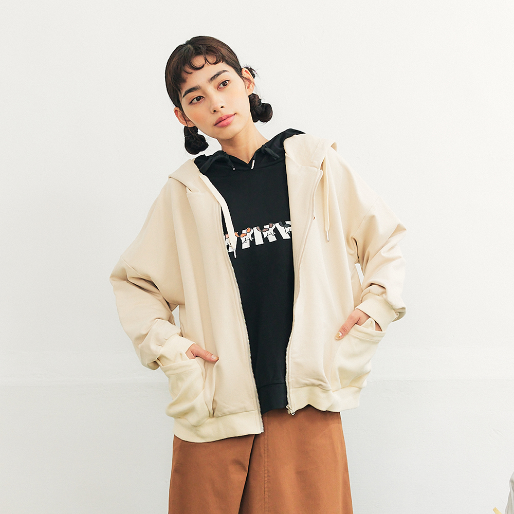 【Dailo】貓耳口袋工裝-女長裙 口袋 藍 卡 黃(三色/版型適中) 歷史價格詳細信息