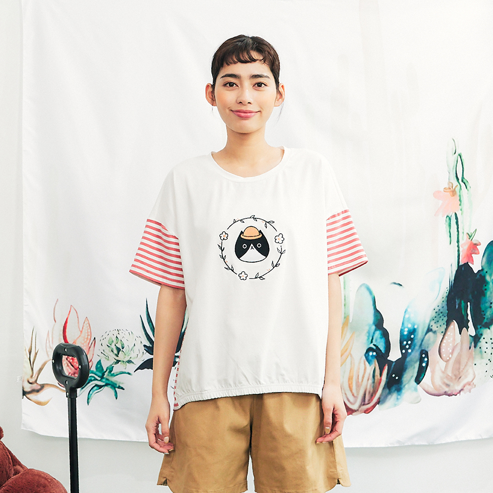 小花蝴蝶 條紋拼接森林小洋裝 橘魔法 現貨在台灣 女童 短袖 連身裙 童裝【p0061190075063】 歷史價格詳細信息