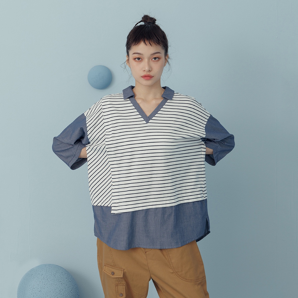 【MOSS CLUB】V領大方格-女無袖針織衫 背心 藍 灰 黃(三色/魅力商品/版型適中) 歷史價格詳細信息