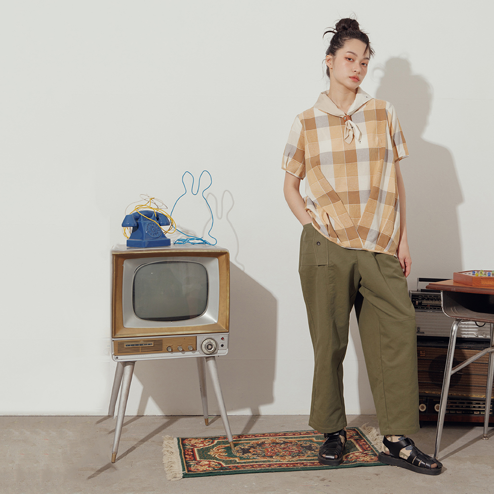 【MOSS CLUB】不對稱剪接羅紋圓領-女長袖上衣 不對稱 藍(藍色/魅力商品/版型適中) 歷史價格詳細信息