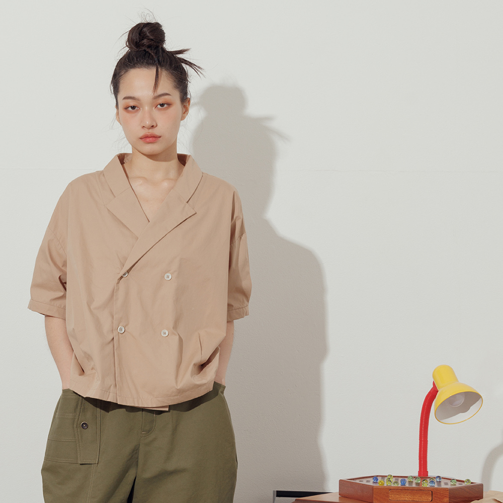【MOSS CLUB】交叉褲頭打褶保暖寬版-女長褲 寬版 綠 咖 桔(三色/版型適中) 歷史價格詳細信息