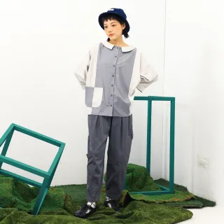 【MOSS CLUB】打褶休閒寬版七分褲(黑 卡) 歷史價格詳細信息