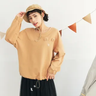 【Dailo】小熊舒適柔軟毛絨假兩件-女長袖上衣 假兩件 粉 咖 灰(三色/版型適中) 歷史價格詳細信息