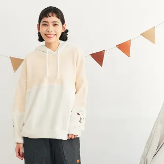 【Dailo】馬卡龍撞色拼接長版罩衫-女長袖外套 撞色 米 黃(二色/版型合身) 歷史價格詳細信息
