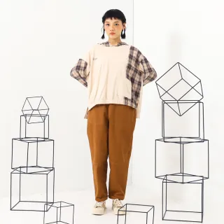 【MOSS CLUB】棉球下襬剪接背心-女無袖襯衫 背心 白 桔(二色/版型適中) 歷史價格詳細信息