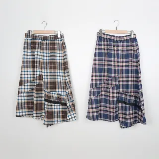 【MOSS CLUB】磨毛格子圓領-女長袖洋裝 格子 藍 綠(二色/魅力商品/版型適中) 歷史價格詳細信息