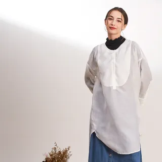 【MASTINA】肩上鏤空編織圓領-女長袖針織衫 外套 藍 粉 杏(三色/魅力商品/版型適中) 歷史價格詳細信息