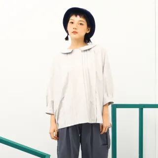 【MOSS CLUB】後開衩 格紋 氣球 女 長裙 格紋 藍色 日系 寬鬆 休閒 百搭 立裁版型 口袋 拼接 歷史價格詳細信息